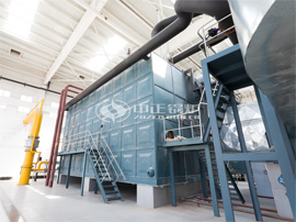 58MW SZS 系列燃氣蒸汽鍋爐現場