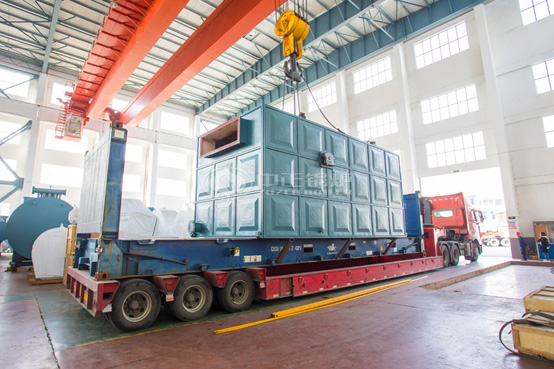 巴基斯坦紡織行業500萬大卡YLW系列鏈條爐排導熱油鍋爐項目