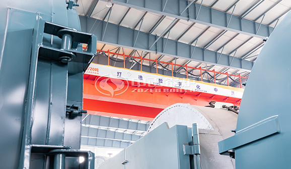 4噸WNS系列燃油燃氣冷凝式蒸汽鍋爐項目（國泰彩印）