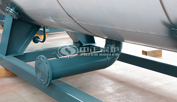 6噸環保型WNS系列三回程燃氣蒸汽鍋爐項目